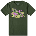 Pleasures Men's Corn T-Shirt in Forest Green