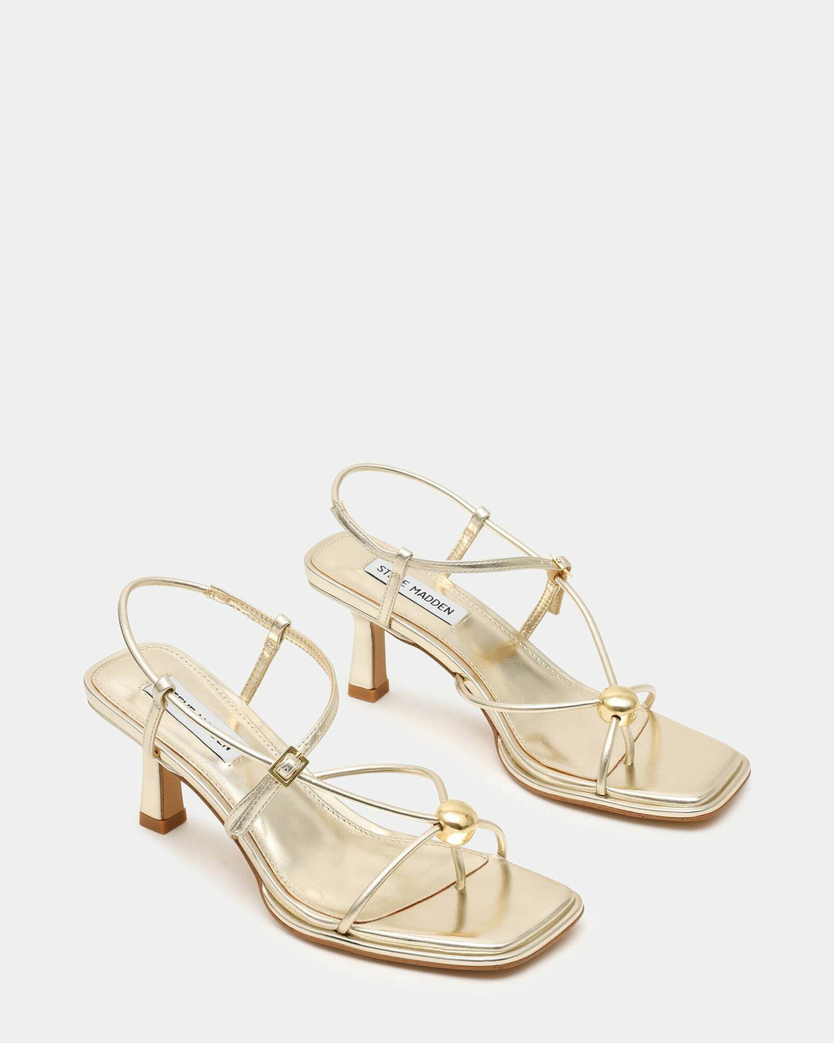Steve Madden Jackpots Heels in Gold