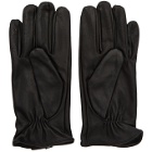 Tiger of Sweden Black Leather Guesti Gloves