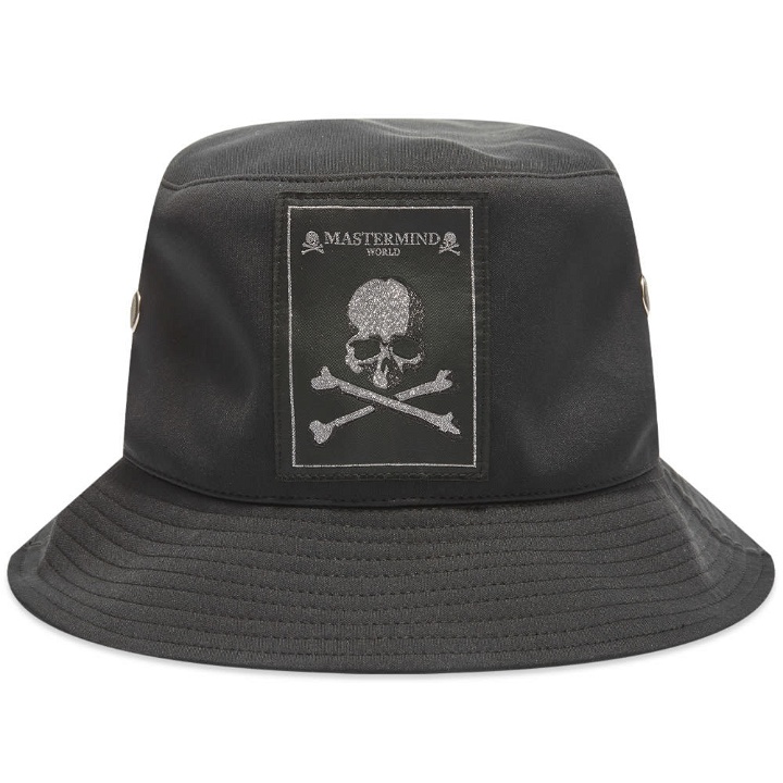 Photo: MASTERMIND WORLD Woven Label Bucket Hat