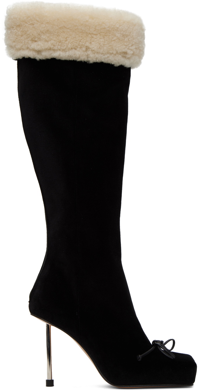 Jacquemus Black Guirlande 'Les Bottes Pilou' Boots