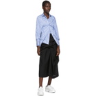 Enfold Black Basket Weave Design Skirt