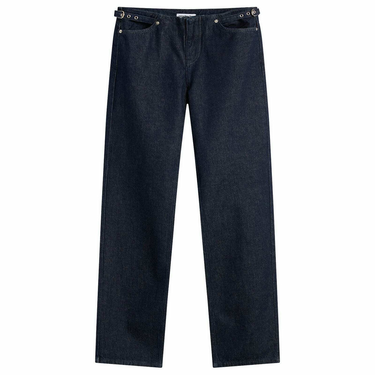 Peachy Den Women's Stevie Low Rise Jeans in Indigo Rinse