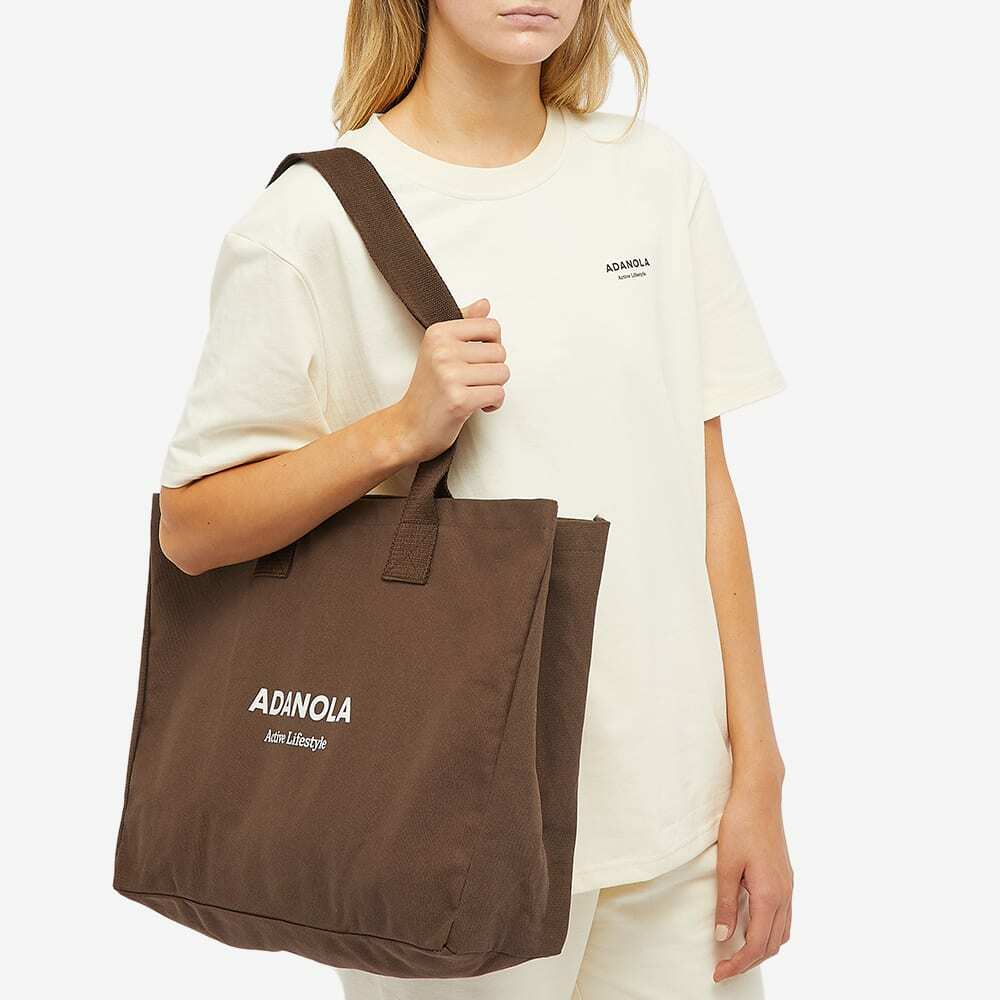 Adanola Women's Tonal Logo Tote - END. Exclusive in Chocolate