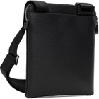 BOSS Black Leather Embossed Logo Envelope Pouch