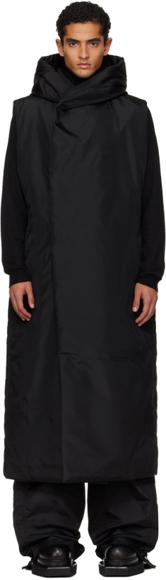 Photo: Rick Owens DRKSHDW Black Concordians Hooded Vest