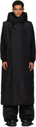 Rick Owens DRKSHDW Black Concordians Hooded Vest