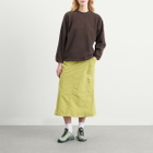 Gramicci Women's Salem Midi Skirt in Golden Olive