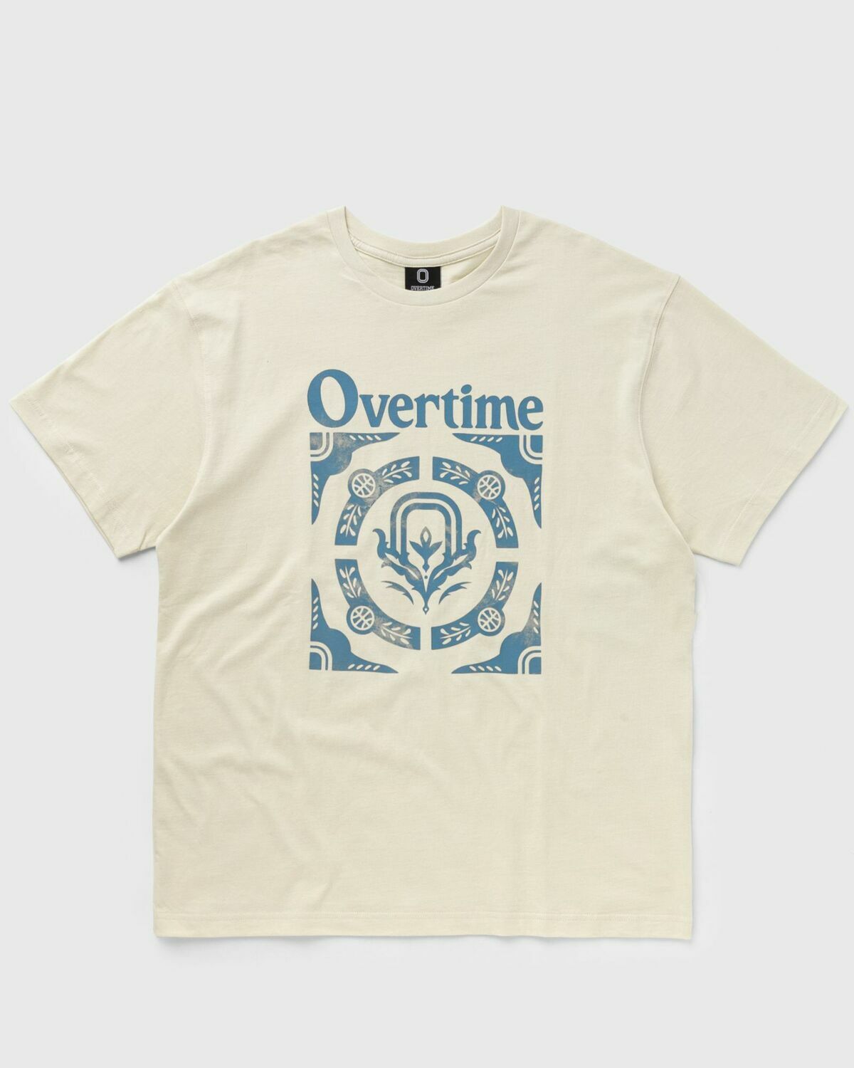 Overtime Courtside Tee Beige Shortsleeves