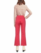 Manila Grace Womens Pants in Red
