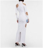 Christopher Kane - Embellished cutout maxi dress
