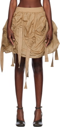 Renaissance Renaissance Beige Versailles Midi Skirt