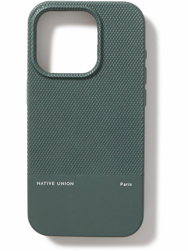 Photo: Native Union - (Re)Classic Faux Leather iPhone 15 Pro Max Phone Case