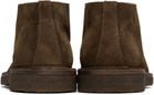 Drake's Brown Crosby Moc-Toe Chukka Boots