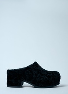 Dries Van Noten Sherpa Clogs