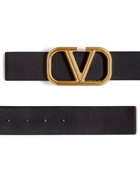 VALENTINO GARAVANI - Vlogo Signature Leather Belt