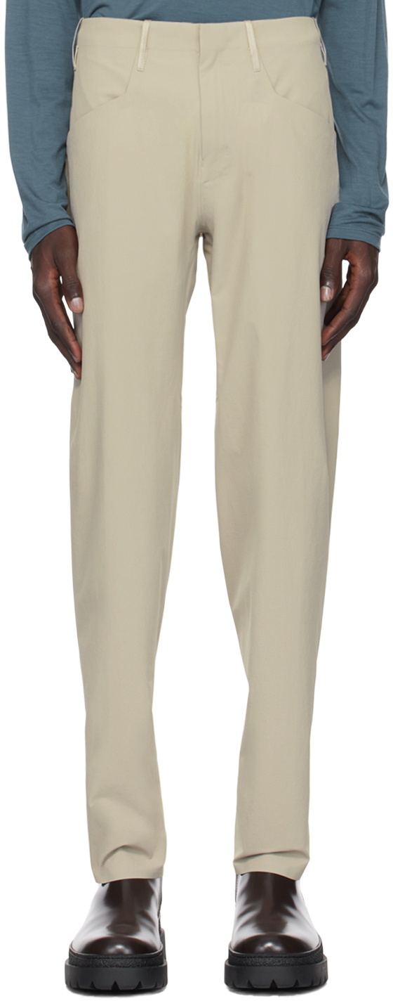 Veilance Beige Voronoi Trousers Arc'teryx Veilance