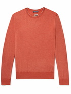 Peter Millar - Excursionist Flex Merino Wool-Blend Sweater - Orange