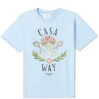 Casablanca Men's Casa Way T-Shirt in Pale Blue