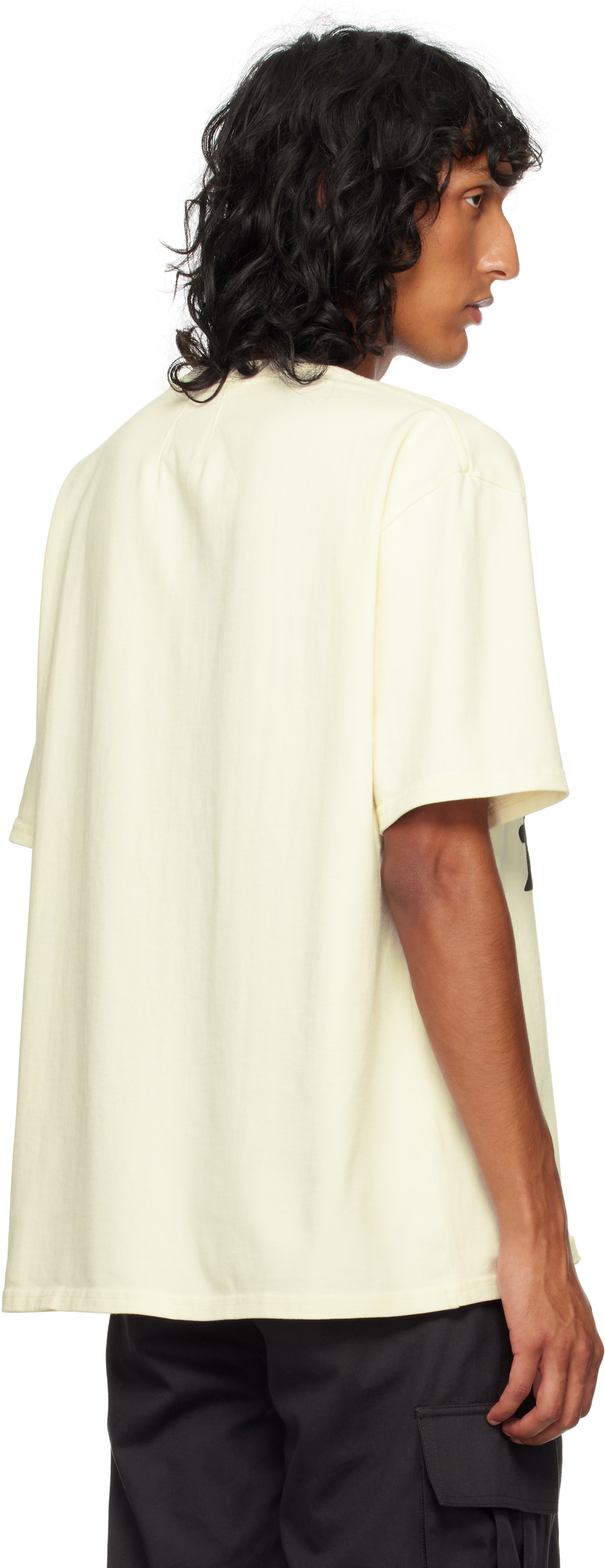 【関税込み】Rhude ホワイト Runway Script Tシャツ White Runway Script T-shirt by Rhude on Sale