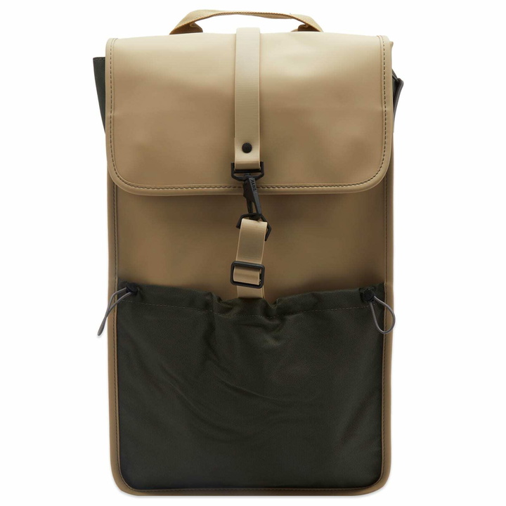 Photo: Rains Men's Mix Backpack in Sand 