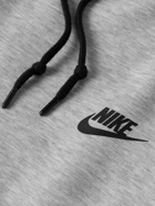 Nike - Tapered Cotton-Blend Tech Fleece Sweatpants - Gray
