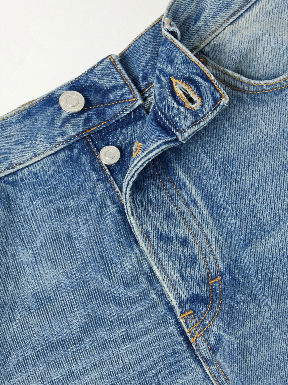 Jeanerica - Arrow Straight-Leg Jeans - Blue