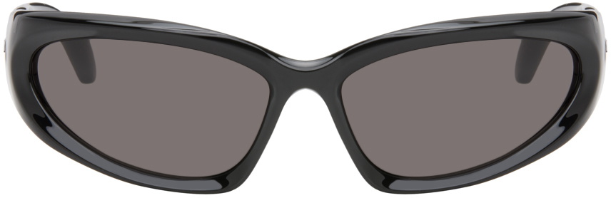 最終値下げ！　BALENCIAGA SWIFT OVAL サングラス ブラック Swift Oval Sunglasses in Black | Balenciaga US
