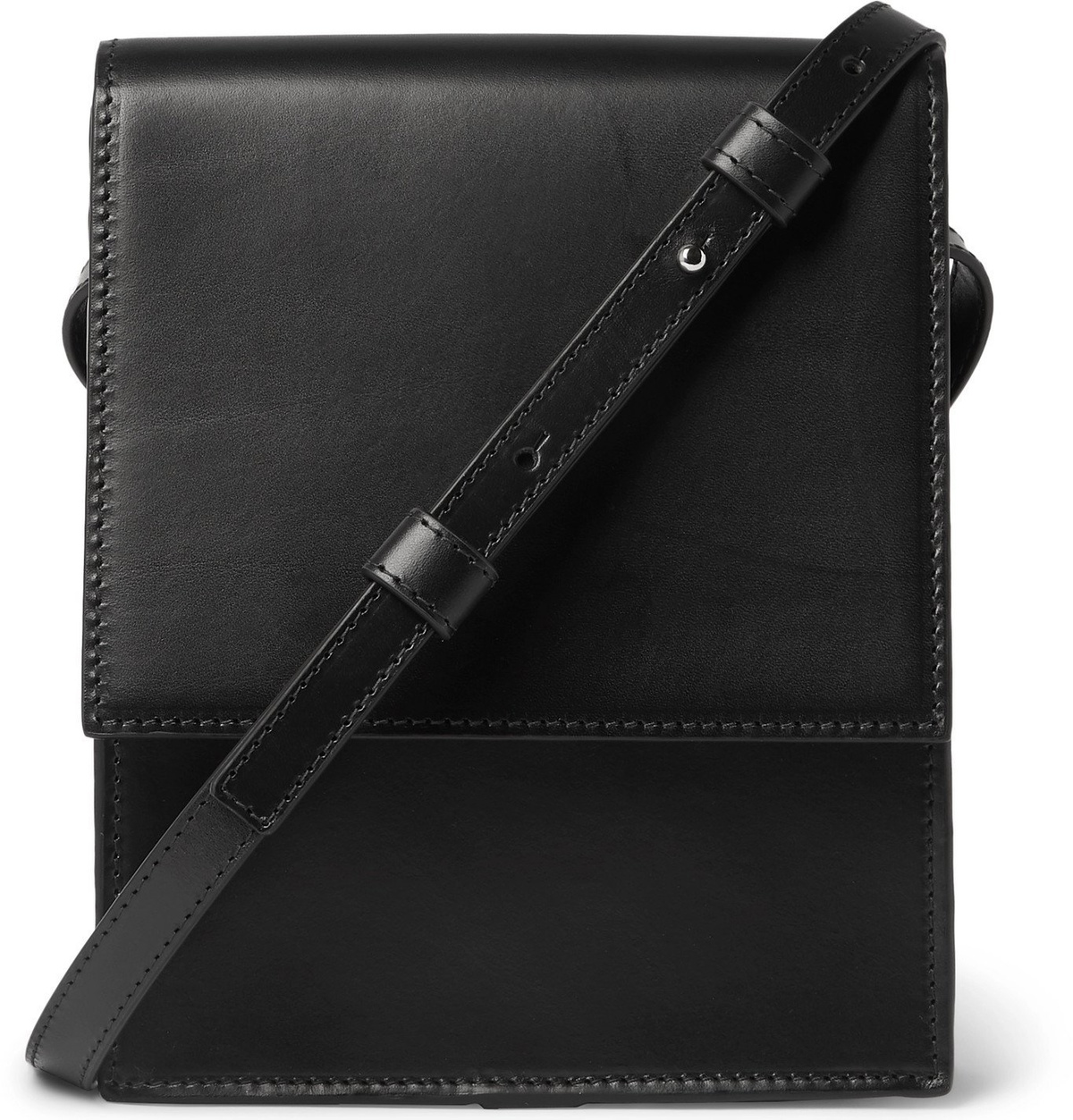 Lemaire - Leather Messenger Bag - Black Lemaire