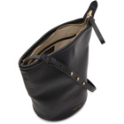 Mansur Gavriel Black Zip Bucket Bag