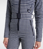 Cordova Chatel checked ski suit