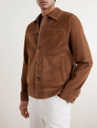 Eleventy - Suede Jacket - Brown