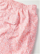 Solid & Striped - The Classic Straight-Leg Mid-Length Printed Shell Swim Shorts - Pink