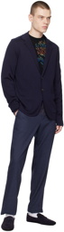 Paul Smith Navy Button Blazer