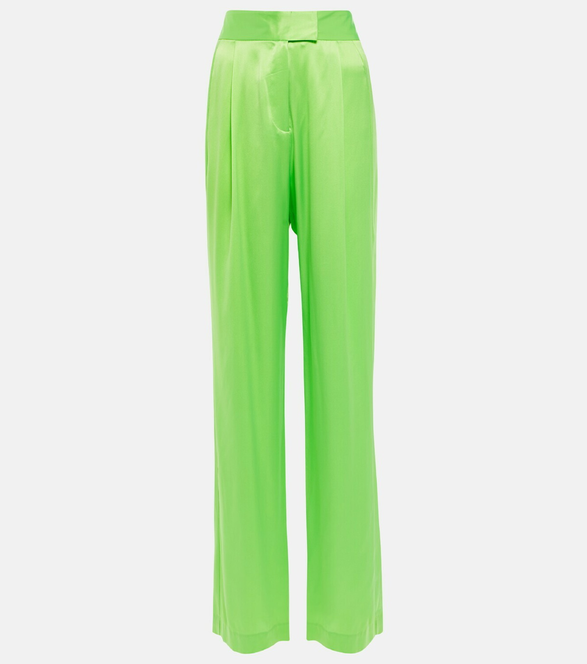 The Sei High-rise silk wide-leg pants