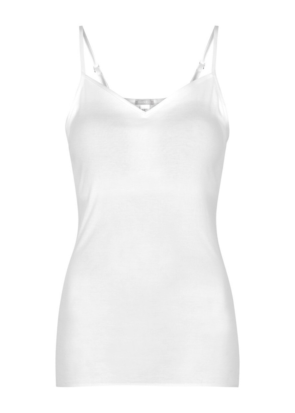 Photo: Hanro Seamless Padded Cotton top White