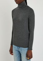 Eileen Fisher Turtle-neck Jersey top Charcoal