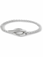 Tom Wood - Robin Rhodium-Plated Recycled Silver Chain Bracelet