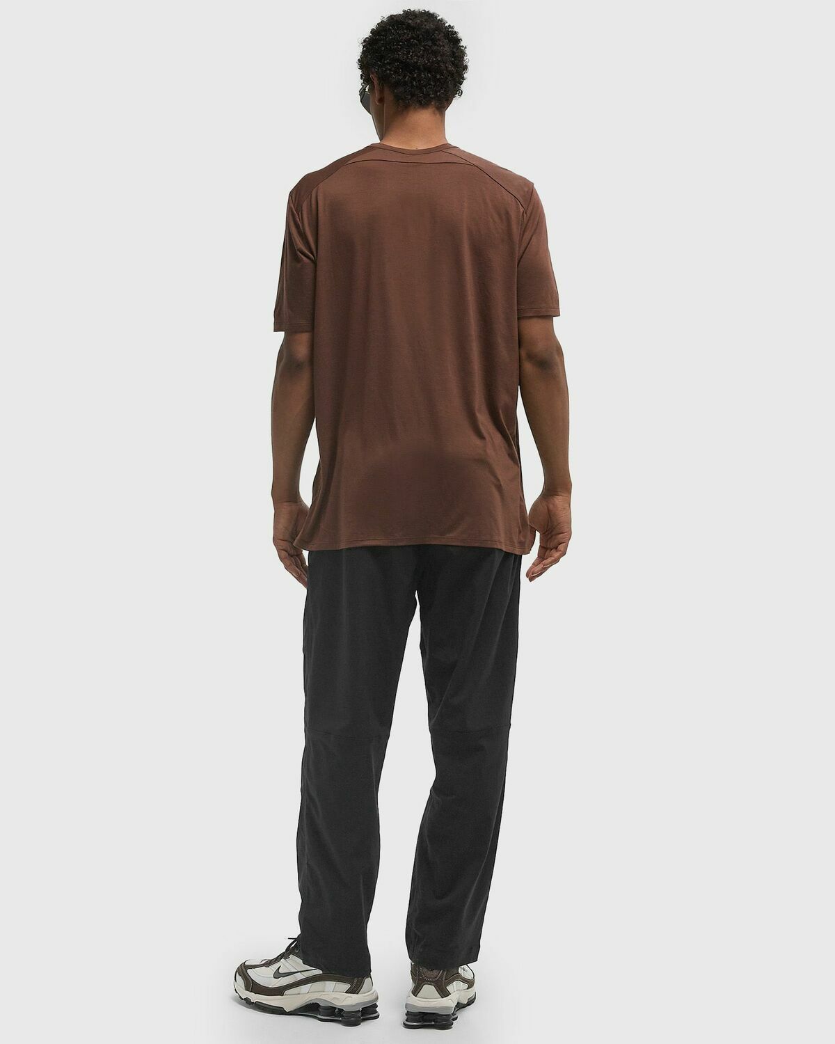 Arc´teryx Veilance FRAME SS SHIRT Brown Mens Shortsleefe