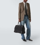 Saint Laurent Sac De Jour 48H leather-trimmed tote bag
