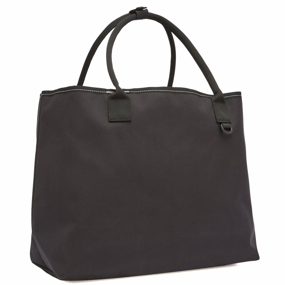and wander Men's PE/CO Tote Bag in Black 