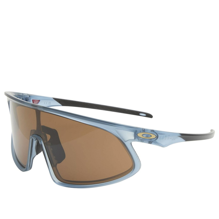 Photo: Oakley RSLV Sunglasses in Matte Trans Abyss/Prizm Tungsten 