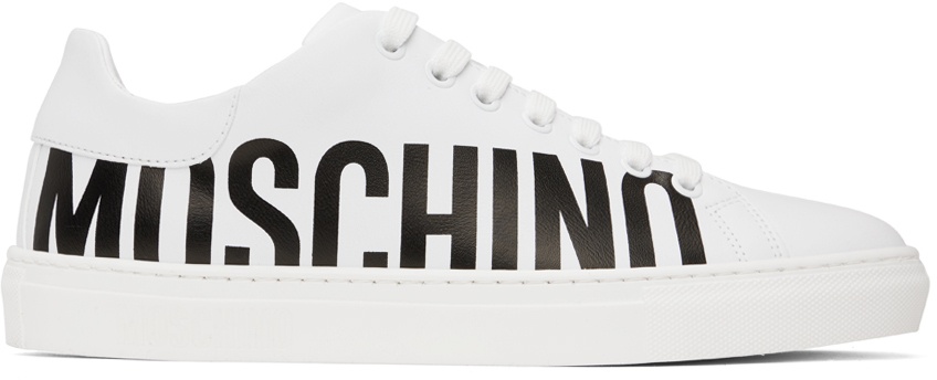 Moschino White Serena Sneakers Moschino