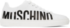 Moschino White Serena Sneakers