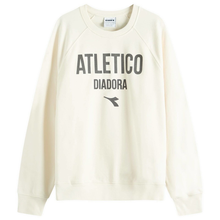 Photo: Diadora Legacy Sweatshirt in White Alyssum