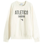 Diadora Legacy Sweatshirt in White Alyssum