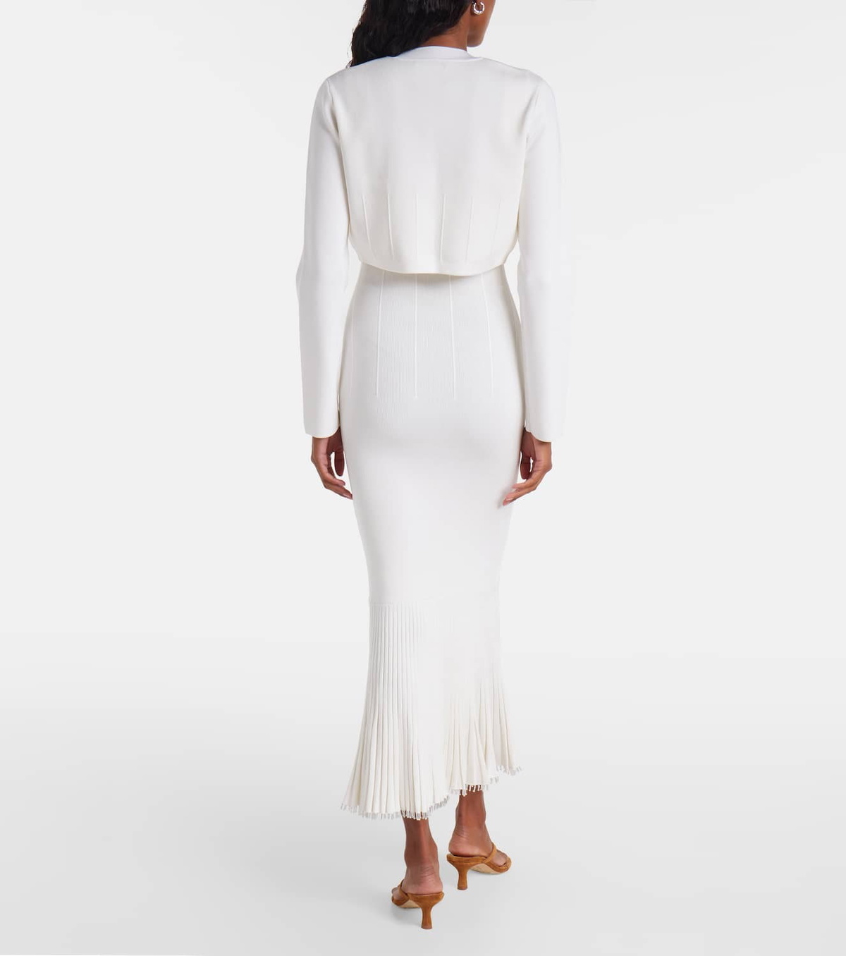 Galvan Atalanta cropped cardigan