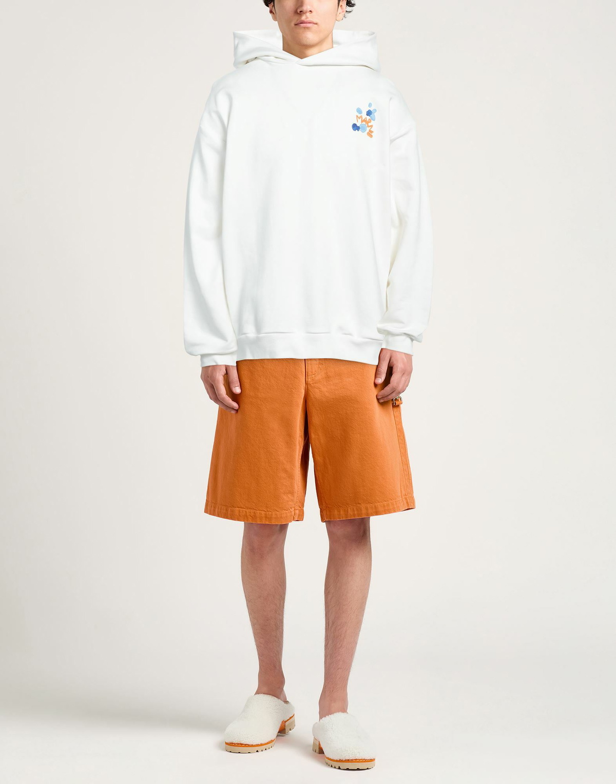 Marni Mens Sweatshirt Ivory