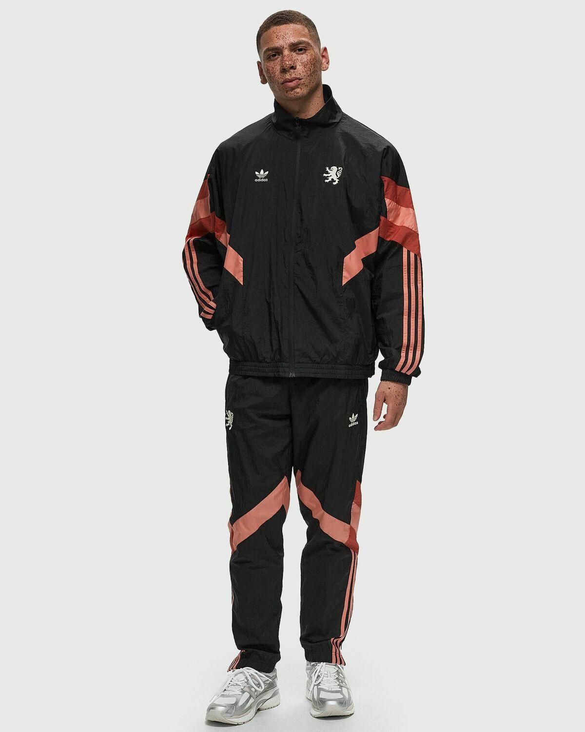 Adidas Olympique Lyon Originals Jacket Black Track Jackets