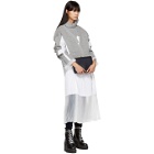 Sacai Grey Sport Knit Dress